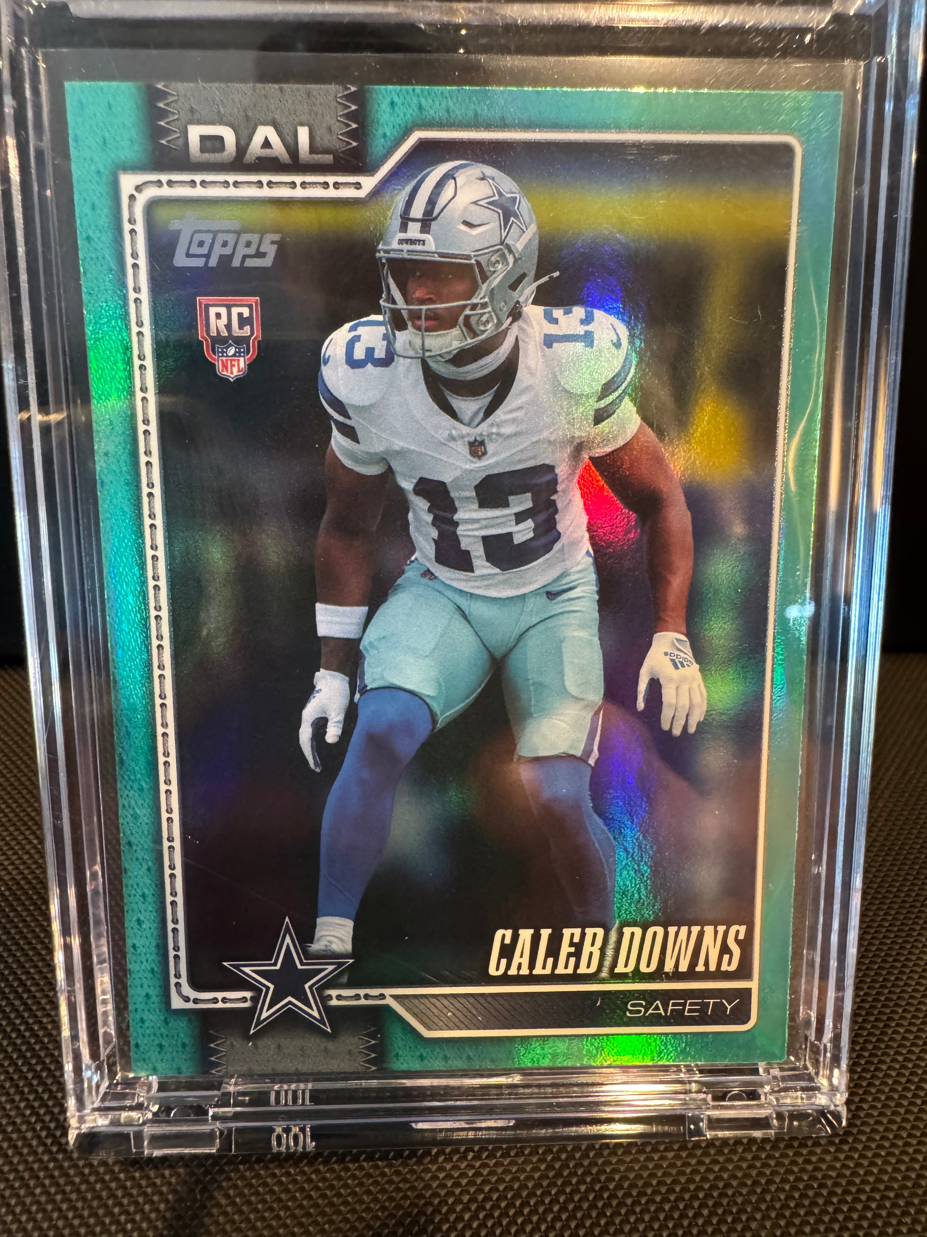 🔥 2026 Topps Flagship Caleb Downs Aqua SSP Rookie 🔥